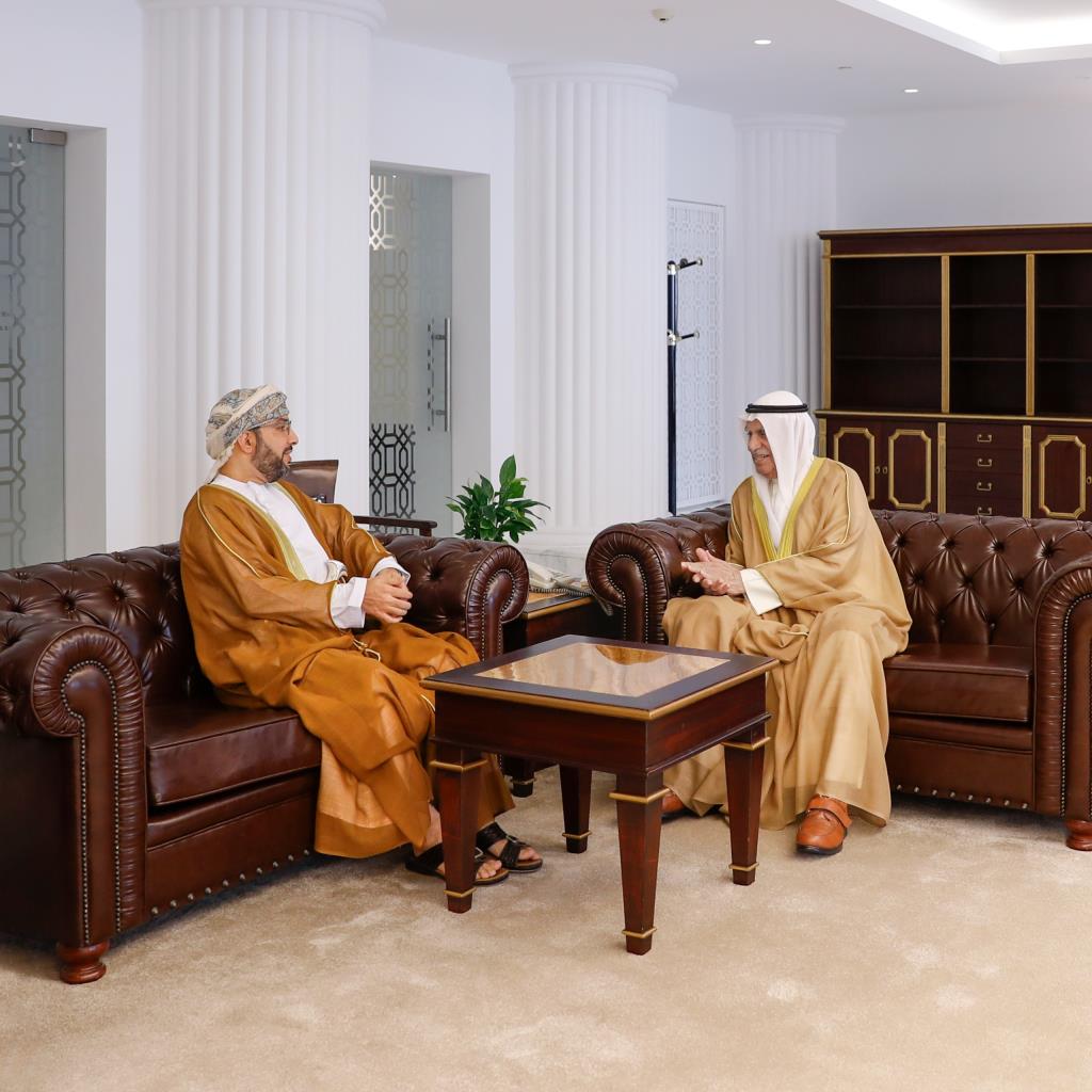 السعدون يستقبل سفير سلطنة عمان لدى دولة الكويت